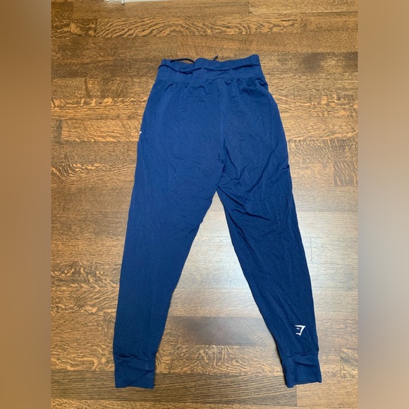 GYMSHARK Vital Seamless 2.0 Joggers Track Pants Navy Blue Women’s Size Small - Picture 9 of 16